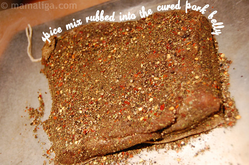 Rubbed with the spice mix