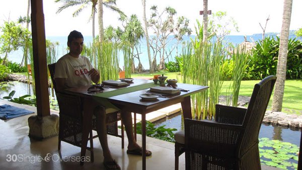Breakfast at Alila Manggis, Bali