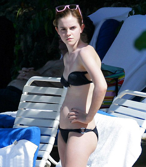 Emma Watson pansa Bikini
