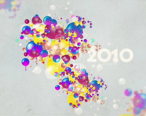 New Year 2010. Wallpaper de el