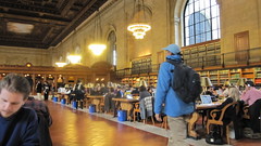 Main reading room NYPL