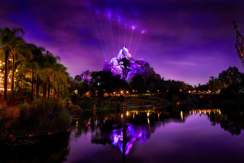 Expedition Everest at Night