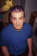 gettin' blue hair