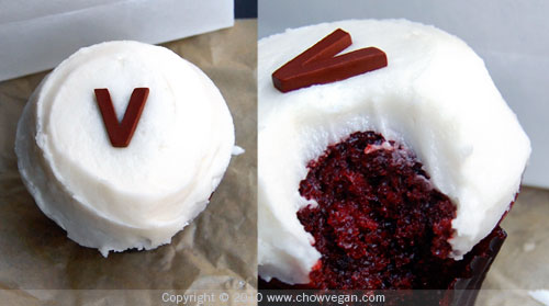 Vegan Red Velvet Cupcake From Sprinkles