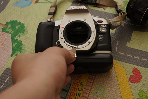 M42 lens on Pentax MZ-L