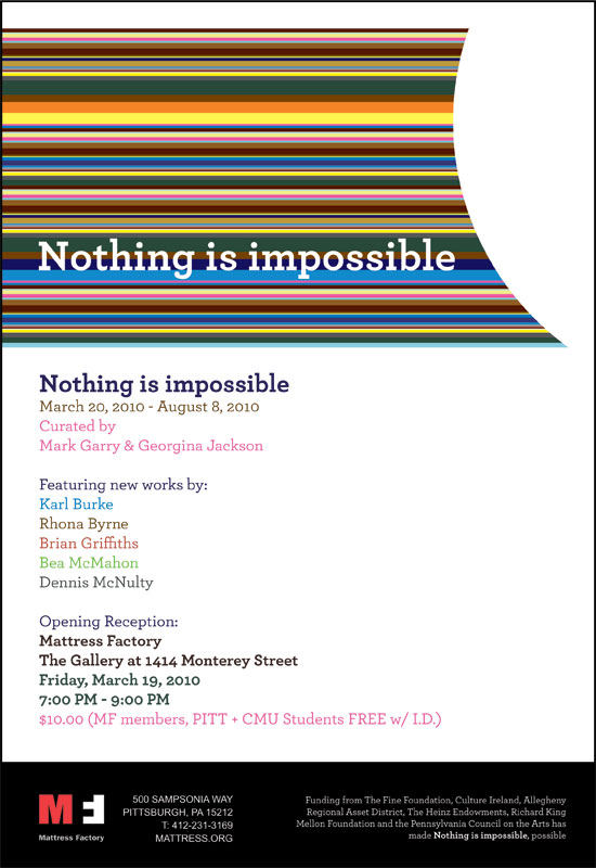 Nothing is impossible - E-Flyer