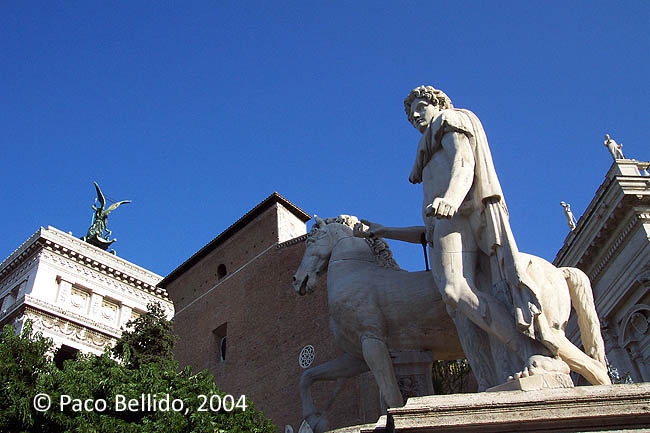 Piazza del Campidoglio. © Paco Bellido, 2004