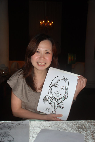 Caricature live sketching for GSK - 2