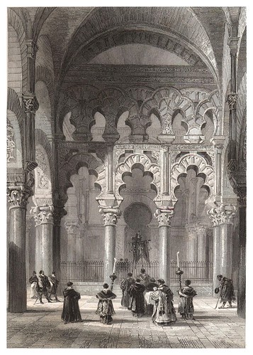 015-Gran Mezquita de Cordoba-Voyage pittoresque en Espagne et en Portugal 1852- Emile Bégin
