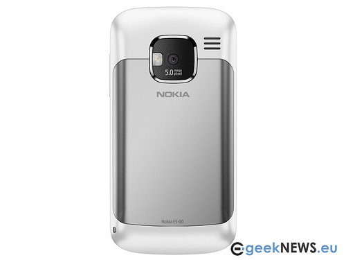 nokia e5 white. Nokia E5 White Back