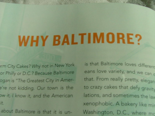 why baltimore?
