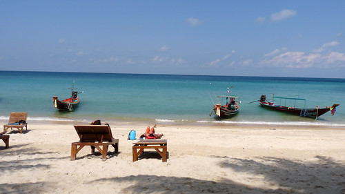 Koh Phangan Bottle Beach - Holiday 2nd day コパンガン ボトルビーチ17