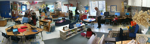 Kindergarten Center time (Maria Knee's classroom)