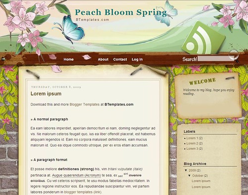 Peach Bloom Spring