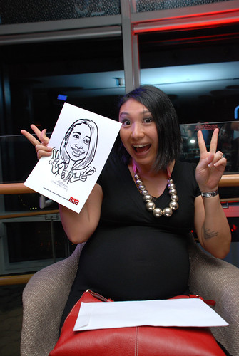 Caricature live sketching for TLC - 28