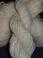 White faced woodland - spindle and wheel spun