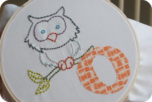 o is for owl.
