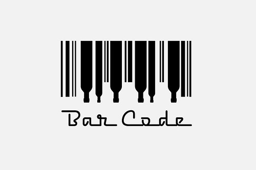 barcode logo. Bar Code Logo