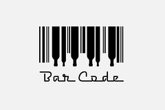 Bar Code Logo by imjustcreative, on Flickr