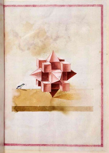 034-Geometrische und perspektivische Zeichnungen-Siglo XVI