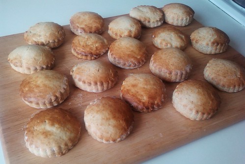 Baking plain scones - AFTER