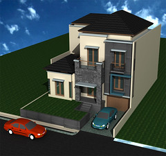 Rumah-Minimalis-Split-Level di Citra Grand by Indograha Arsitama 
Desain & Build
