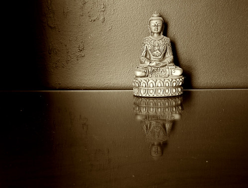 reflecting buddha