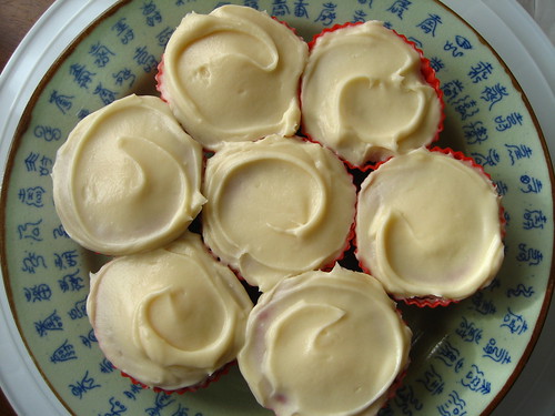 Rose Red Velvet Cupcakes