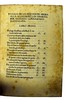 Table of contents from Cornazzano, Antonio: La vita di Cristo