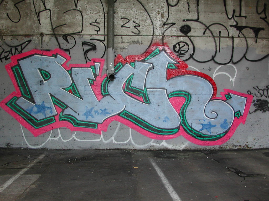 RICH, HERO, RAY, CK, Graffiti, Street Art, Oakland