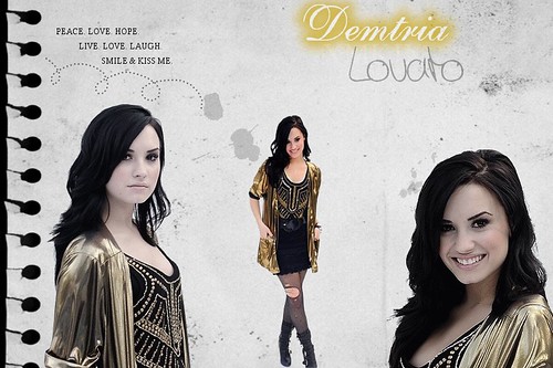 Demi Lovato Background by Peace.Love.Hope