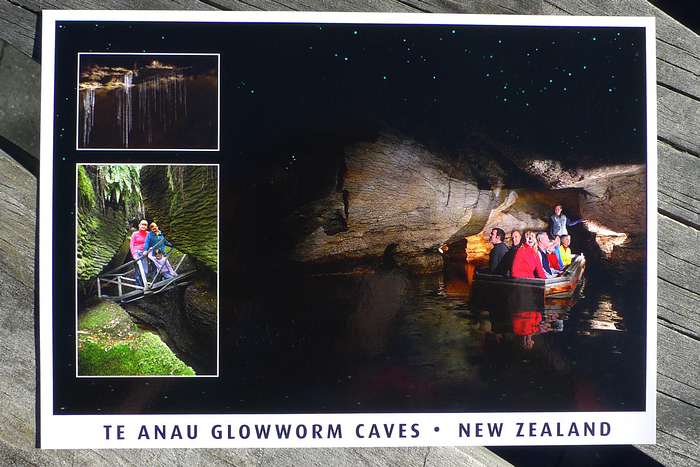 Postcard of Glowworm Caves