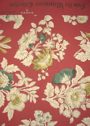 vintage floral wallpaper. Burgundy Floral Wallpaper