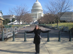 Clare In Front of Capitol Building