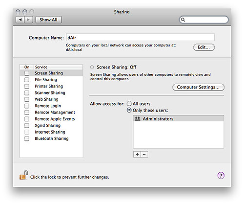 Safari OS settings