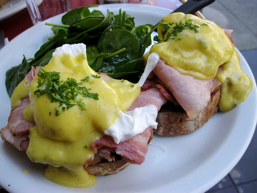 The Butler & The Chef Bistro's eggs Benedict