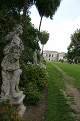statues garden &amp; main house