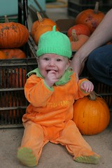 I'm a pumpkin mummy!