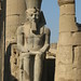 Temple of Luxor, colossal statue of Ramesses II before the colonnade of Amenhotep III (4) by Prof. Mortel