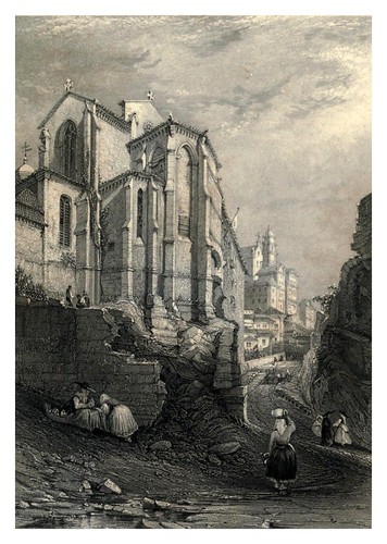 035-Iglesia de San Francisco en Oporto-The tourist in Portugal 1839- James Holland