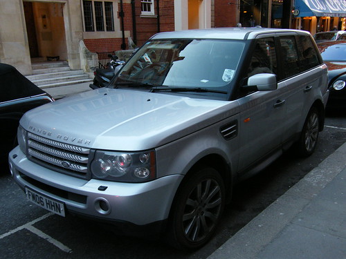 Range Rover in London! - January 2010!:)
