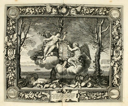 030- Las estaciones- El invierno-Tapisseries du roy, ou sont representez les quatre elemens 1690- Sebastien Le Clerc