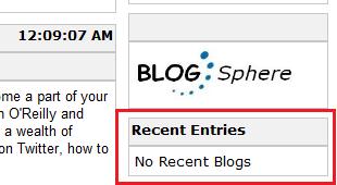 Blogsphere Problem