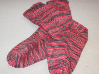 CTH Toffee Sock Finished