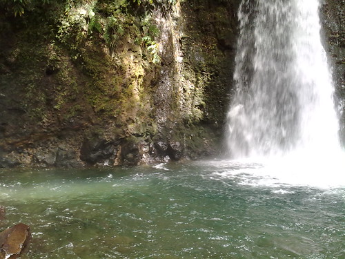 sunny waterfall