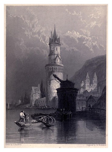 009-Andernach-Alemania--Travelling sketches on the Rhine and in Belgium and Holland (1833)- Clarkson Stanfield