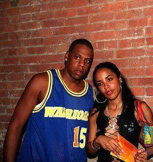 Aaliyah and jay-z