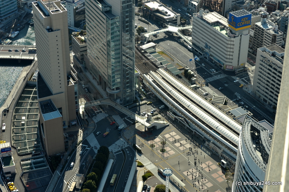 Sakuragiki-cho Station area