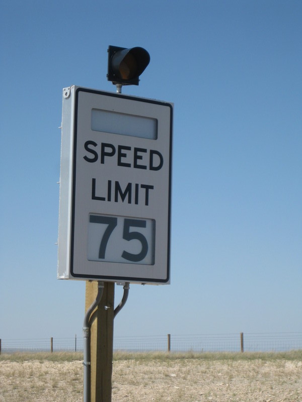 Adjustable Speed Limit
