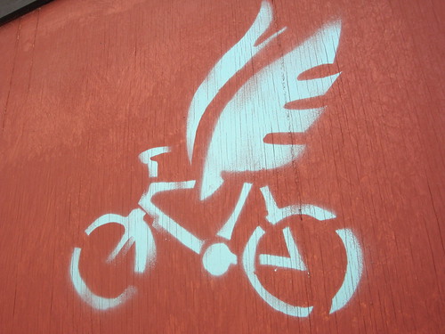 Bicicleta com asas